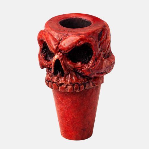 SCULL red - колпак на бутылку с полимерного композита 420-11-312 фото